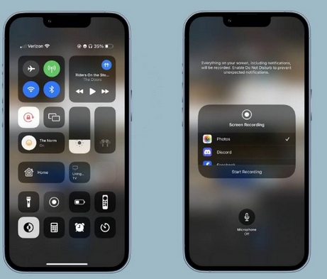 镇远苹果15维修分享iPhone15录制屏幕时如何录制音频 