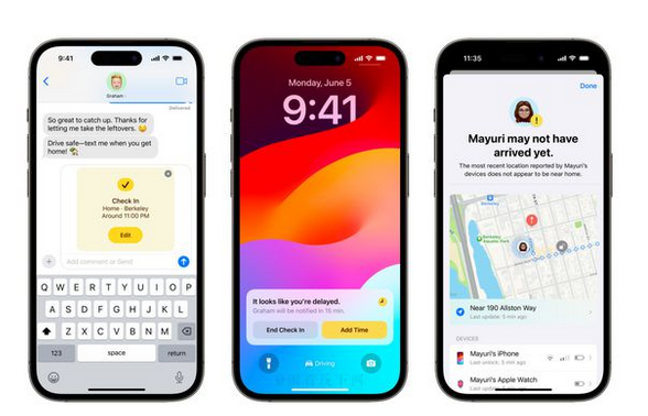 镇远苹果维修站分享如何在iPhone上使用平安确认功能 